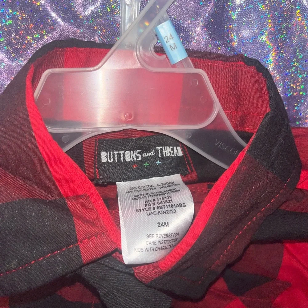 Boys Buffalo Plaid outfit